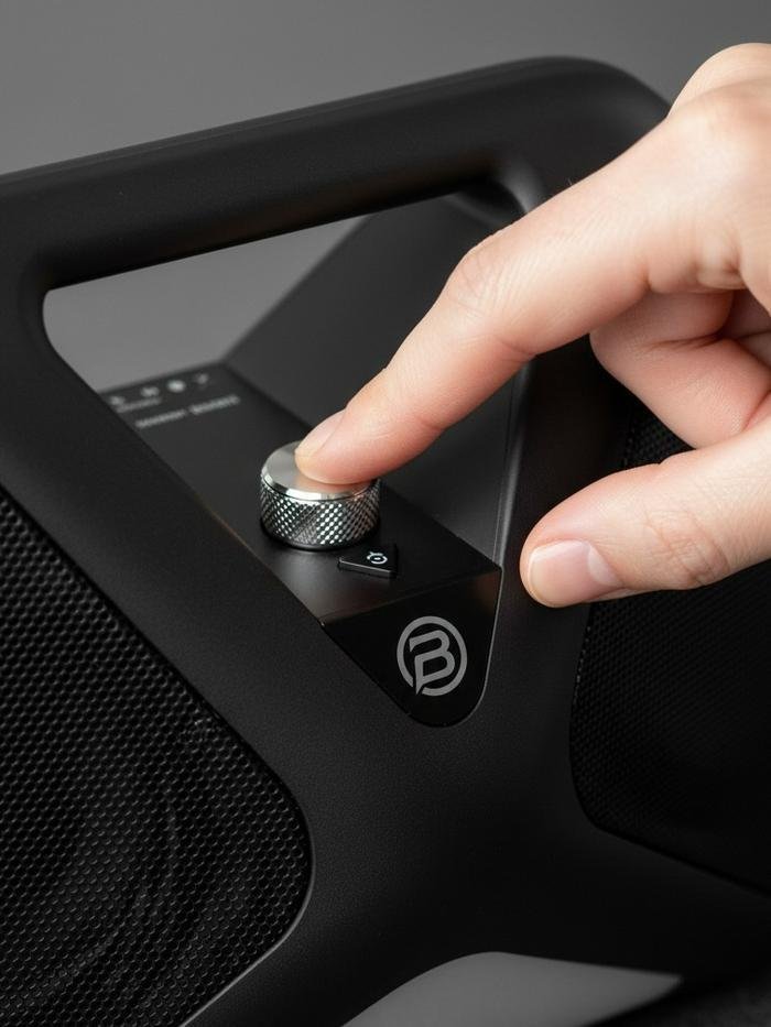BUGANi Reform Portable Bluetooth Speaker with Atmosphere Lighting Original