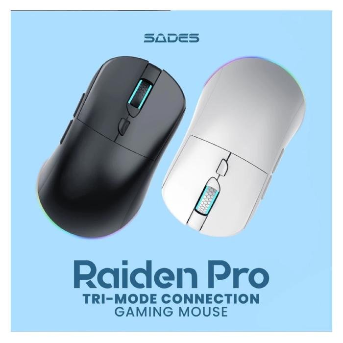 Sades Raiden Pro S33 / S-33 / S 33 Wireless Modular Dual Mode Gaming Mouse Original
