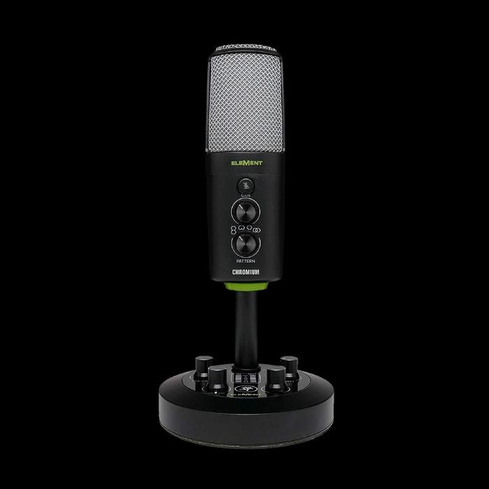 Mackie CHROMIUM Premium USB Condenser Mic Built-in 2-Channel Mixer Original