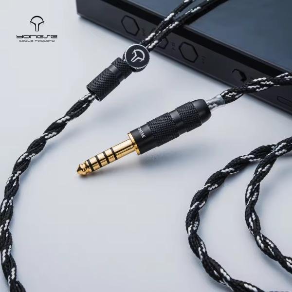 Yongse Piano 6N Single Crystal Copper Upgrade Earphone IEM In Ear Monitor Cable Original