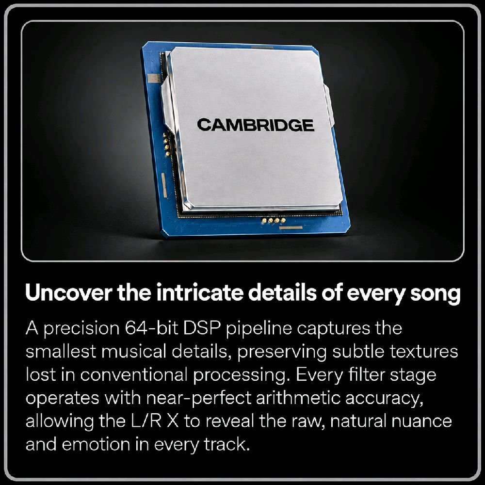 Cambridge L/R X / LR X / LRX Advanced Active Stereo Streaming Speakers Original
