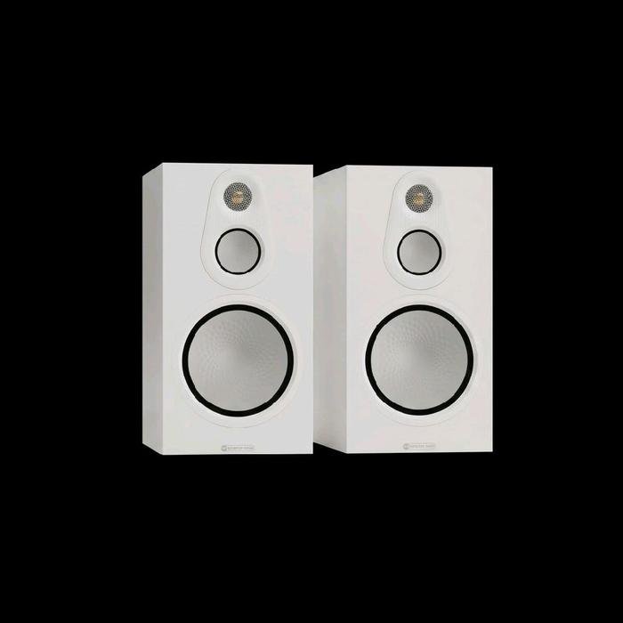Monitor Audio Silver 100 8G Hi-Fi 3 Way Passive Bookshelf Speakers Original