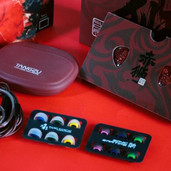 TANGZU WANER SG 2 Red Lion Bass Edition 10mm PET Single Dynamic Driver In Ear Monitor IEM Earphone Original
