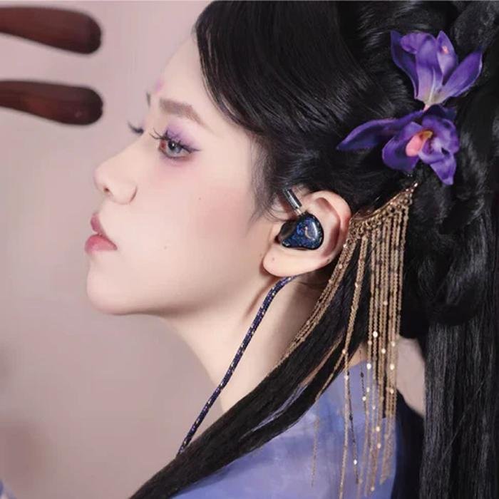 Tangzu Tian Peng 1DD+6BA+1Bone Conductor In Ear Monitor Earphone Original