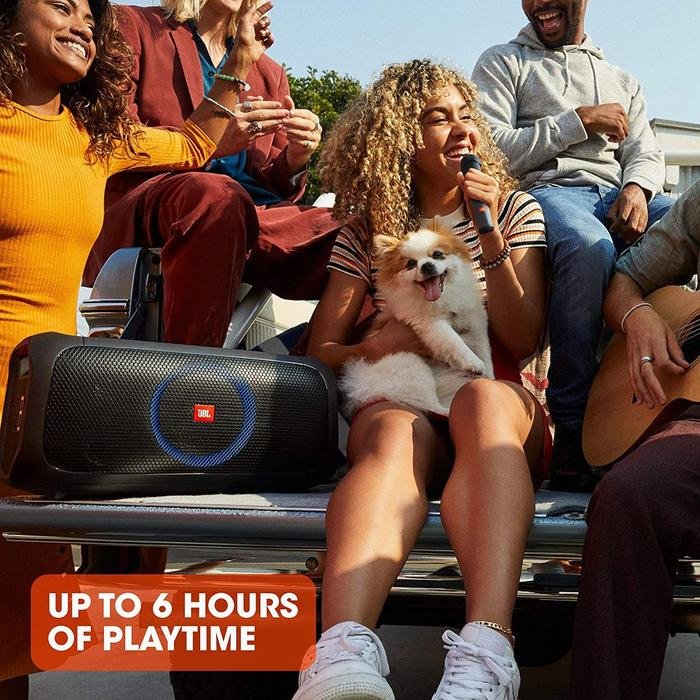JBL Partybox On The Go Essential / On-The-Go Essential / OTG Essential Portable Party Speaker with Wireless Microphone Original