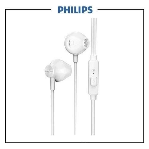 Philips TAUE 101 Earphone With Mic TAUE101 Bass Earbud Original