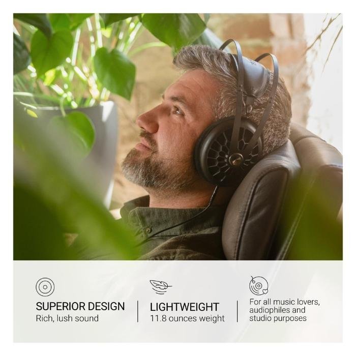 Meze Audio 105 AER / 105AER 50mm Wired Over Ear Audiophile Open-Back Headphones Original
