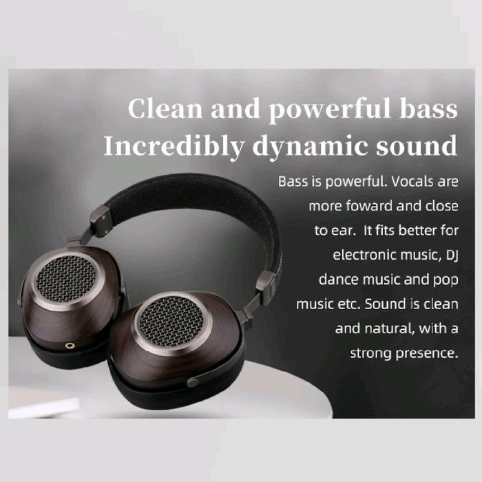 SIVGA Anser 50mm Dynamic Driver Open-Back Wood Headphone Original