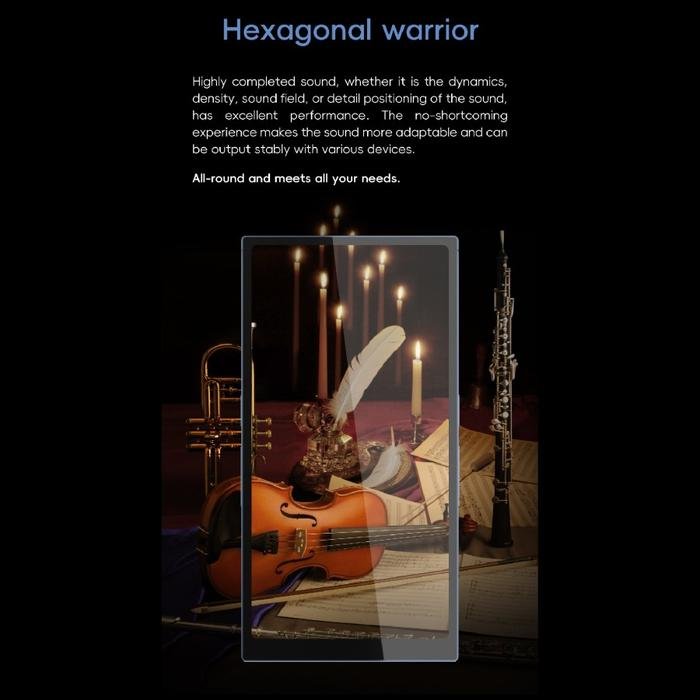 HiBy R6Pro Max / R6 Pro Max / Cutting-edge DAC Android DAP with Dual ES9039MS Pro DAC / DAP Original