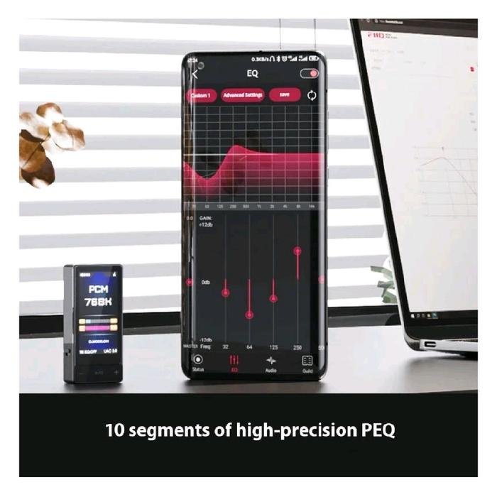 FiiO QX13 / QX-13 / QX 13 ES9027SPRO Portable DAC & Headphone Amplifier / DAC AMP Original