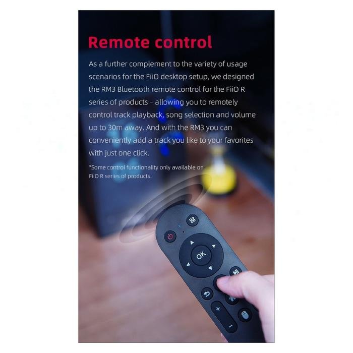 Fiio RM3 / RM-3 / RM 3 Bluetooth remote Control Original