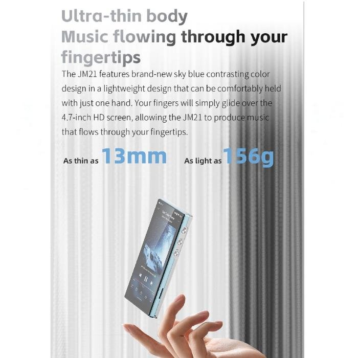 FiiO JM21 / JM 21 / JM-21 Dual CS43198 Portable Hi-Res Lossless Music Player with Android 13 and Snapdragon 680 Original