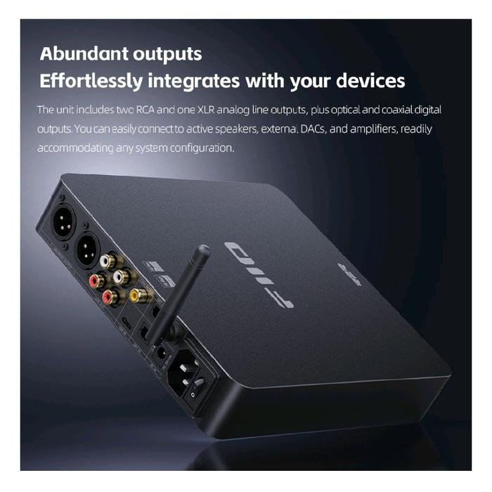 Fiio BR15 R2R / BR 15 R2R / BR15R2R High-Resolution Bluetooth Audio Receiver Original
