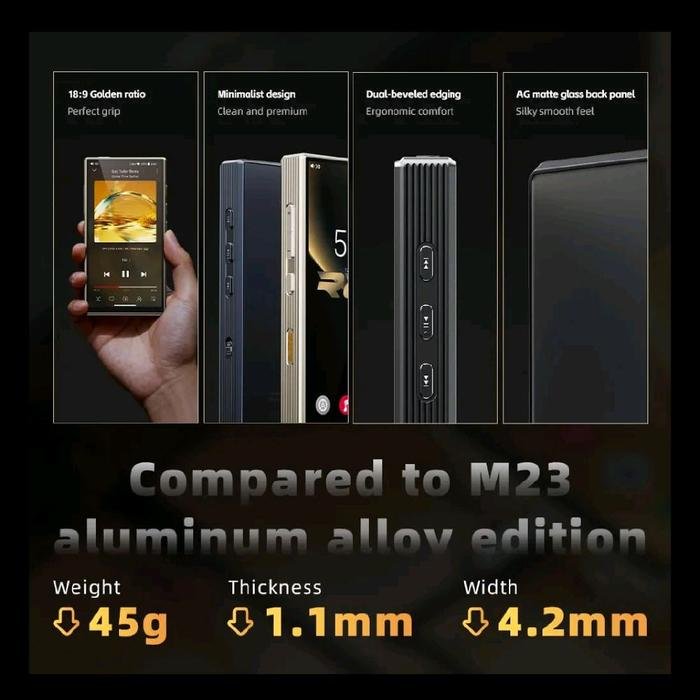 Fiio M33 R2R / M 33 R2R / M-33 R2R High Resolution Digital Audio Player / DAP Original