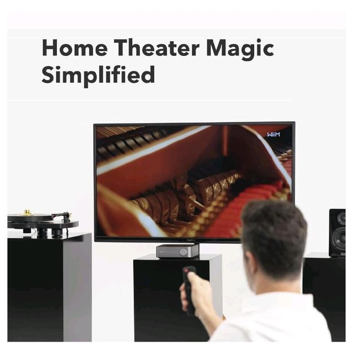 Wiim Amp Hi-Res Multiroom Streaming Amplifier with AirPlay 2 Original
