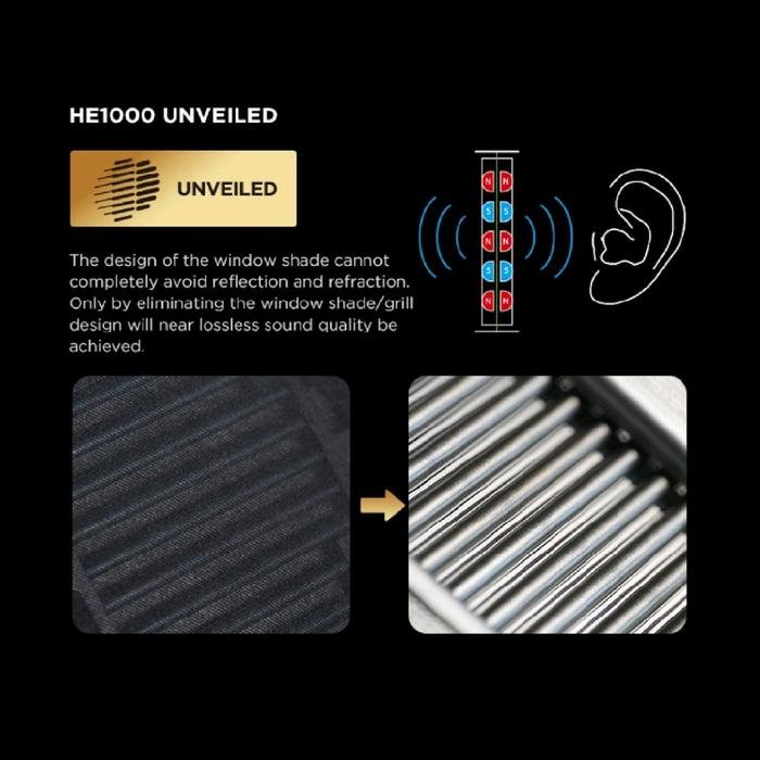 Hifiman HE1000 / HE-1000 / HE 1000 Unveiled Hi-End Planar Magnetic Open-Back Headphones Original