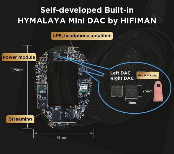 Hifiman Arya WiFi Over-ear open-back wireless planar headphones Original