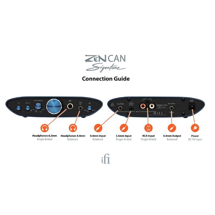 iFi ZEN CAN Signature Premium Hi-Res Desktop Headphone Amplifier Original