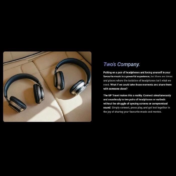 iFi Up Travel Executive Class Bluetooth Transmitter and Receiver Original