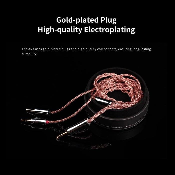 Aune AR3 / AR 3 / AR-3 High Purity 4.4mm Balanced Headphone Cable Original