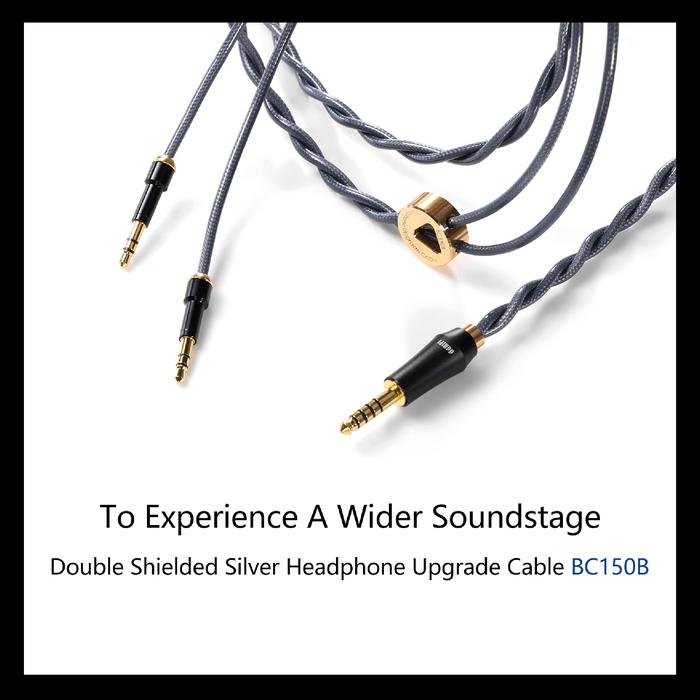 DD DDHIFI BC150B Double Shielded Silver Headphone Upgrade Cable Original