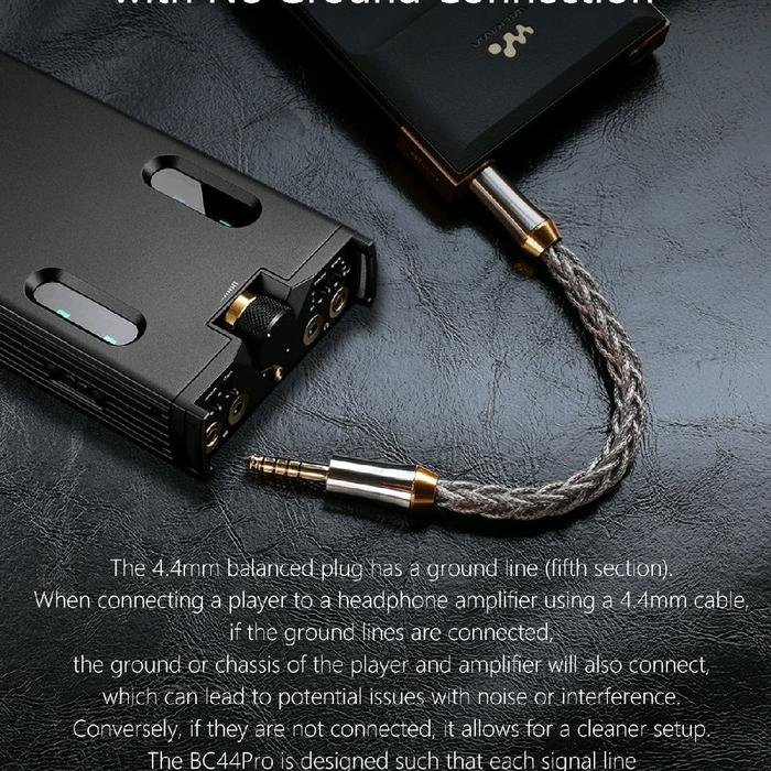 DDHiFi BC44Pro / BC44 Pro / BC 44 Pro 4.4mm Balanced Audio Cable Original