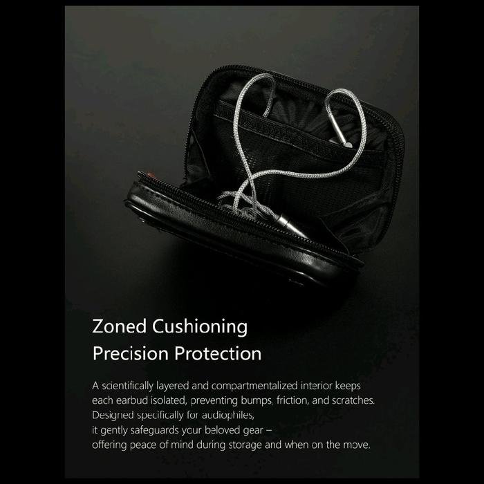 DDHIFI CZ120B / CZ120 B / CZ 120B / CZ 120 B Retro Cassette-Style Earphones Storage Case Original