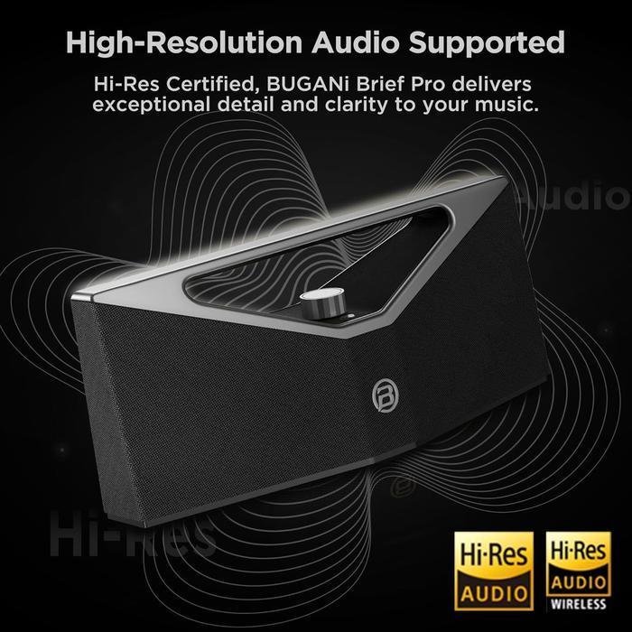 BUGANi Brief Pro Portable Bluetooth Speaker with Experience Superior Sound Quality BS12303 Original