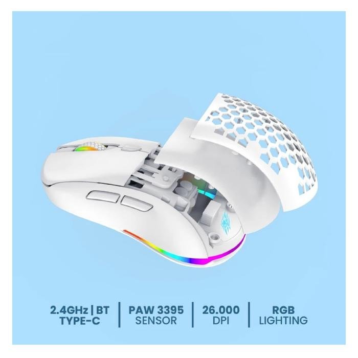 Sades Raiden Pro S33 / S-33 / S 33 Wireless Modular Dual Mode Gaming Mouse Original