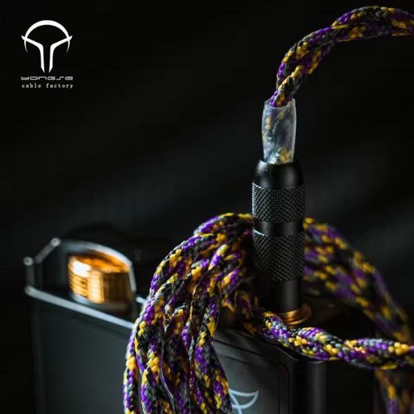 Yongse 1947 Single Crystal Copper Silver Plated Earphones IEM In Ear Monitor Cable Original
