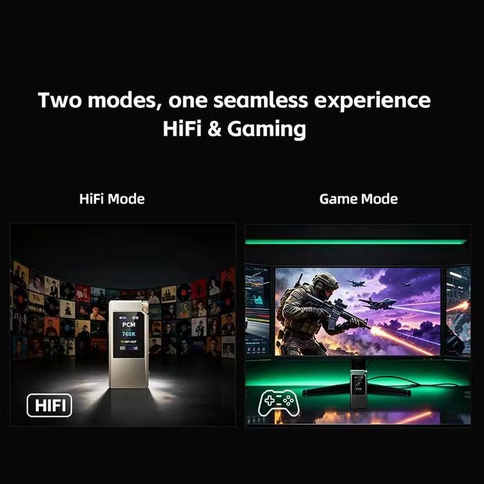 FiiO QX11 / QX 11 / QX-11 Dual-Mode Hi-Fi & Gaming DAC & Amplifier Original
