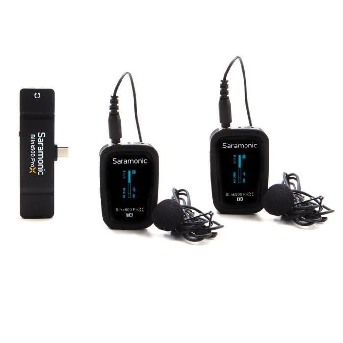 Saramonic Blink 500 Pro X B6 2.4GHz Dual Channel Wireless Microphone Original