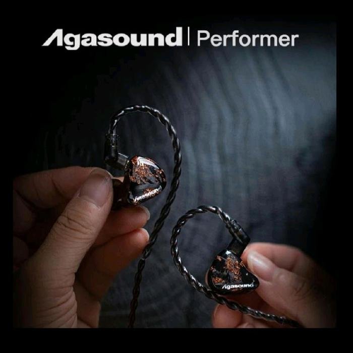 Agasound Performer Hi-Fi Balanced Dual Magnetic Dynamic In Ear Monitor Earphone / IEM Original