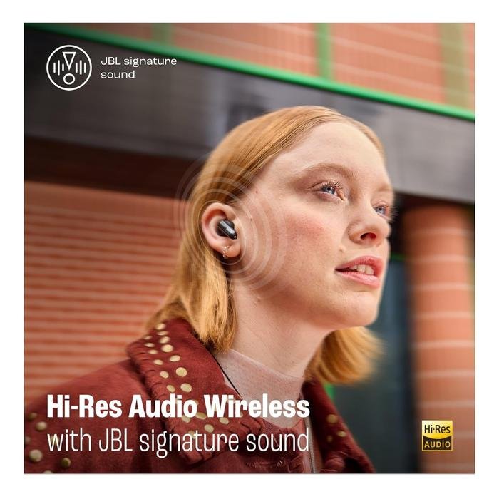 JBL Live Flex 3 / Live Flex3 True Wireless Noise Cancelling Open-Stick Earbuds with Smart Charging Case TWS Original