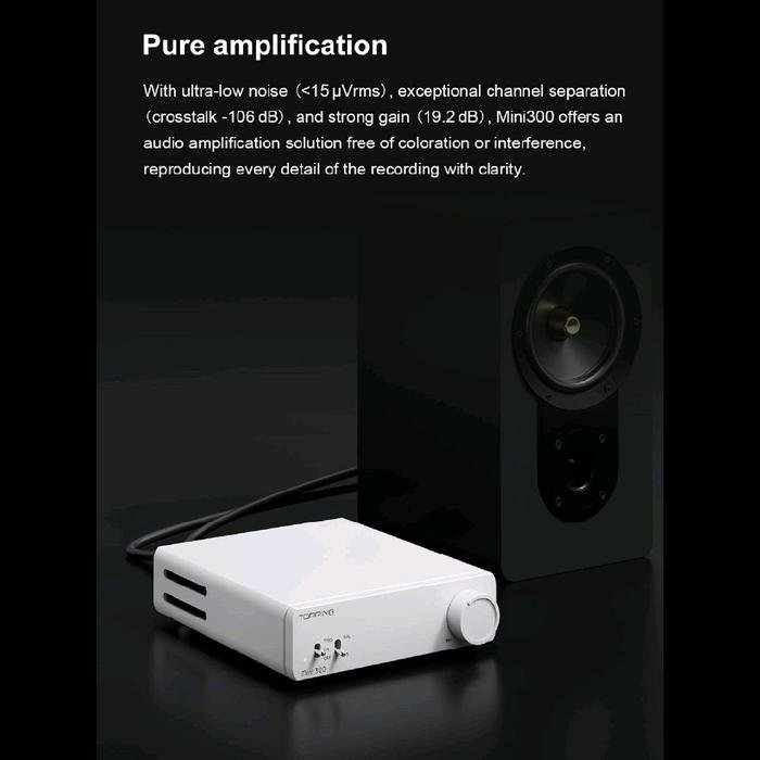 TOPPING Mini 300 Fully Balanced Desktop Power Amplifier Original