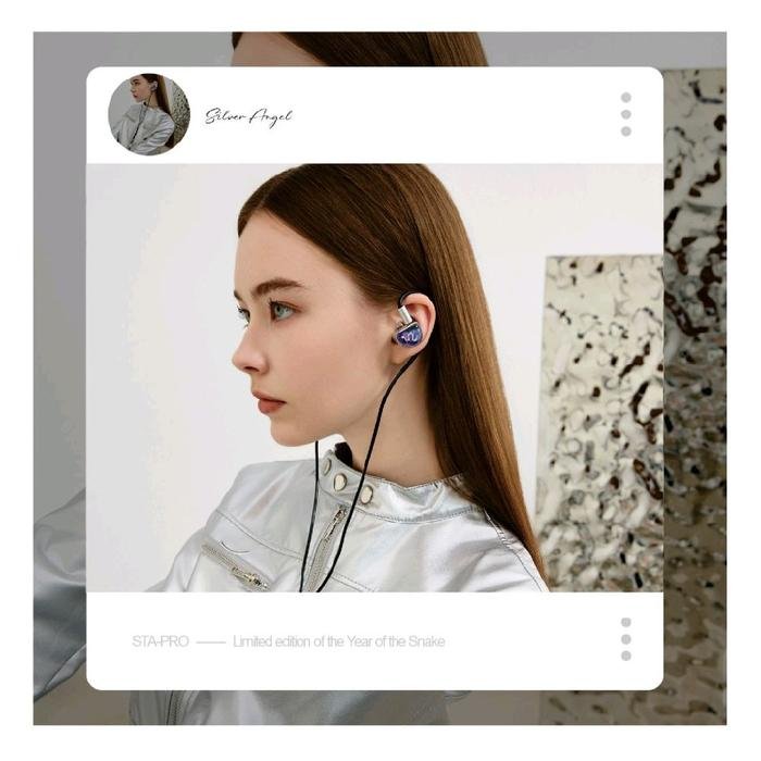 EarAcoustic / Ear Acoustic Audio STA Pro Dual Dynamic Coil Acoustic In Ear Monitor Earphone / IEM Original