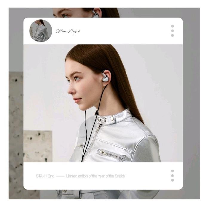 EarAcoustic / Ear Acoustic Audio STA Hi End Dual Dynamic Coil Acoustic In Ear Monitor Earphone / IEM Headset Original