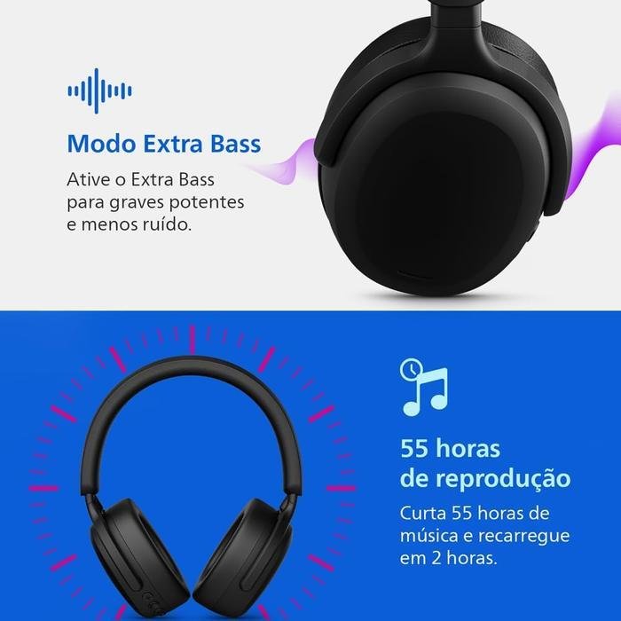 Philips TAH2300 Over-ear Wireless Headphones / TAH 2300 Original