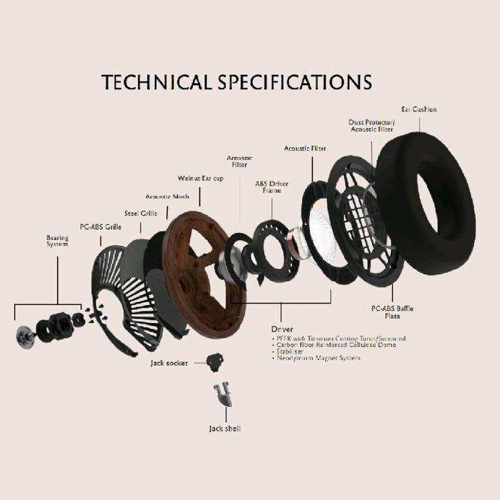 Meze 105 Silva Reference Open Back Dynamic Headphones Original