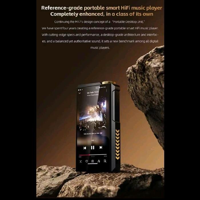 FiiO M27 / M 27 / M-27 Flagship Hi-Res Music Player with Dual ES9039SPRO DAC Digital Audio Player / DAP Original