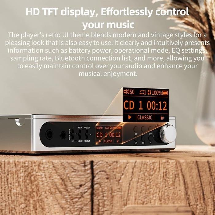 Fiio DM15 R2R / DM 15 R2R / DM-15 R2R Portable Hi-Res CD Player Original