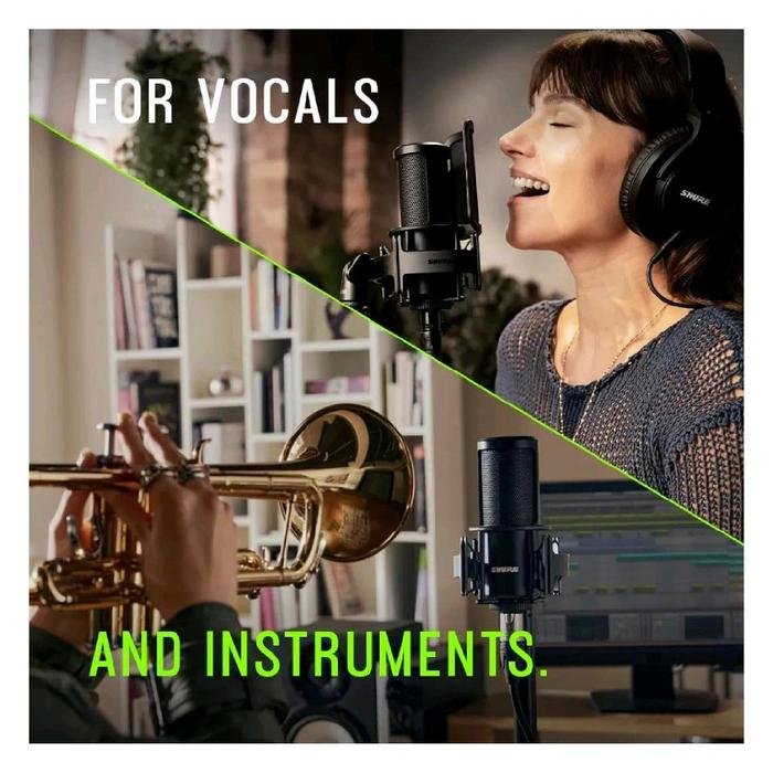 Shure SM4 / SM-4 / SM 4 / SM4 Kit / SM 4 Kit Professional Home and Studio Recording of Vocals and Instruments Microphone Original