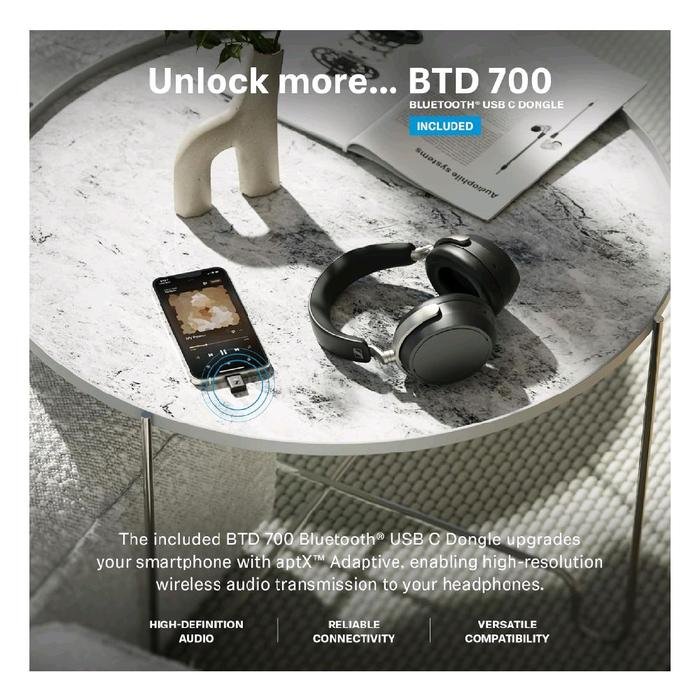 Sennheiser HDB 630 / HDB630 / HDB-630 Hi-Res Audiophile Wireless Over Ear Headphones Original