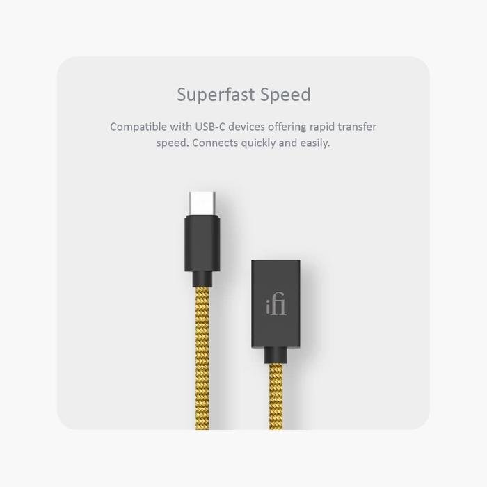 iFi Type C On The Go / OTG Cable / Adapter Original