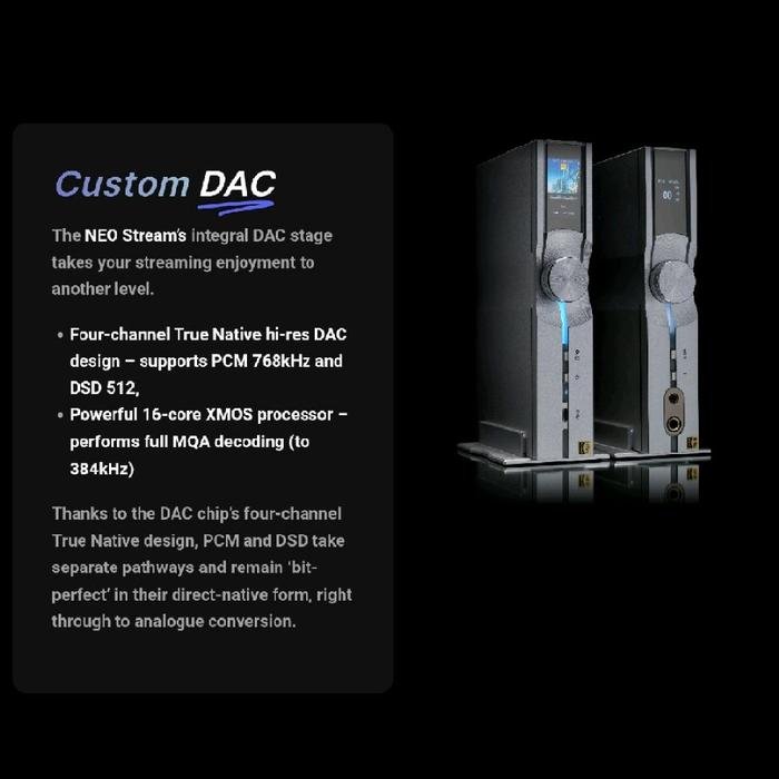 iFi Audio Neo Stream Ultra Hi-Res Desktop Network Audio Streamer with Integrated DAC Original