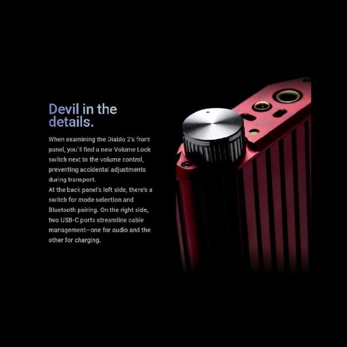 iFi iDSD Diablo 2 Portable Balanced DAC/Headphone Amplifier Original