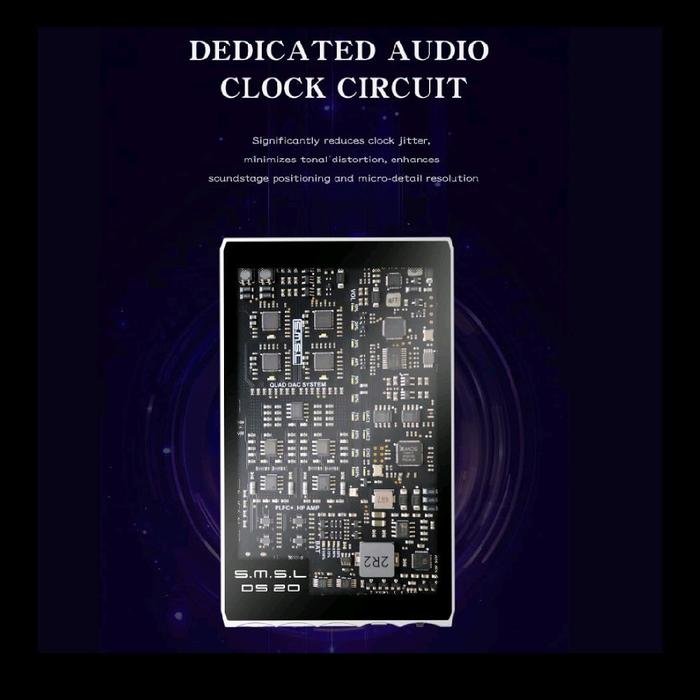 SMSL DS20 / DS-20 / DS 20 CS43131*4 Portable DAC & Headphone Amplifier / DAC Amp Original