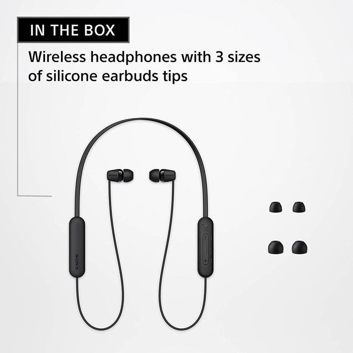Sony WI-C100 / WI C 100 Wireless In-Ear Headphones with Microphone Original