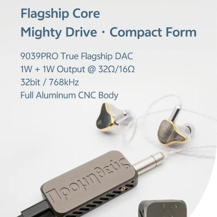 FangSound Prometheus - Flagship DAC/Amp Dongle with 9039PRO Chip Original