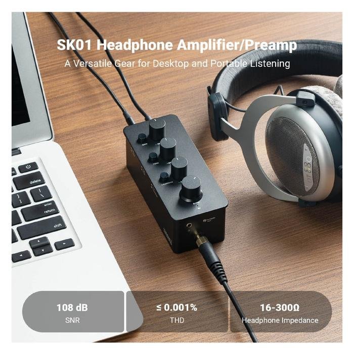 Fosi Audio SK01 / SK 01 Headphone Amplifier & Preamplifier Original
